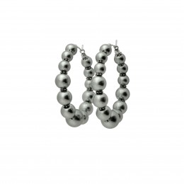 Inspiration Earring Silver Pearl O95
