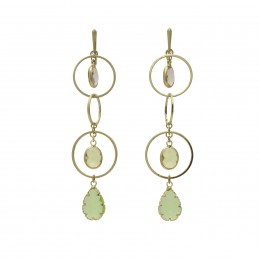 Inspiration Earring Pastel Crystal O165