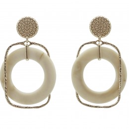 Inspiration Earring Ivory Chic O179