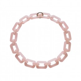 Inspiration Necklace Pink Sheer H141
