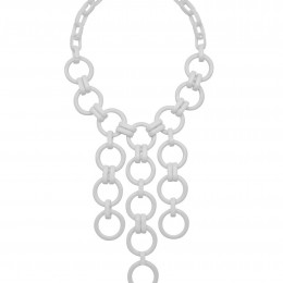 Inspiration Necklace Sleek White H128