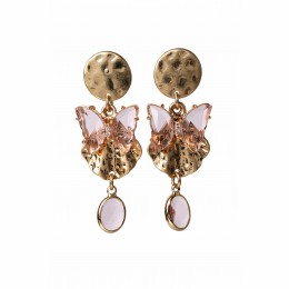 Inspiration Earring Pink Butterfly O611